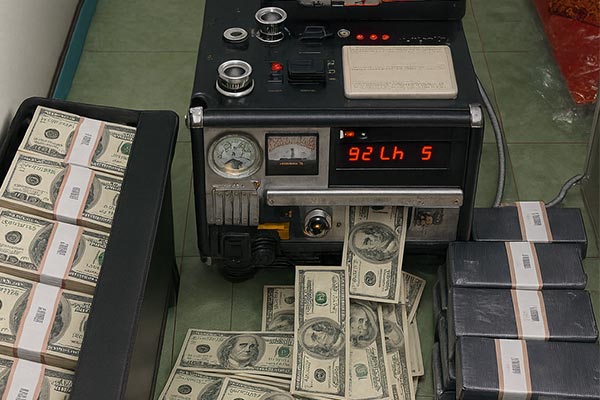 Black Money Cleaning Machine